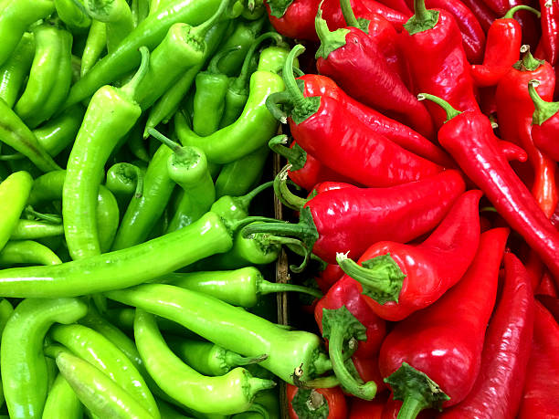 Hot Chilli (green , red )